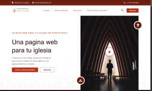 Cas Web Design - Diseño Web para Iglesias - Iglesias de Puerto Rico - Website - Hero diseño web para iglesias